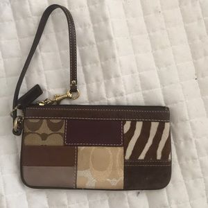 Coach wristlet